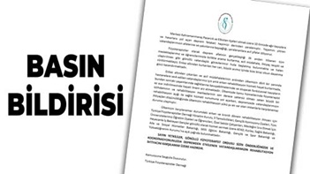 Güneydoğu Anadolu Bölgesi Depremi Münasebetiyle Basın Bildirisi