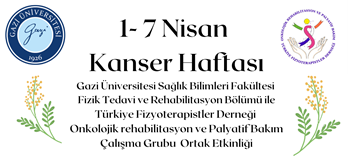 Kanser Haftası Etkinliği 1-7 Nisan 2023